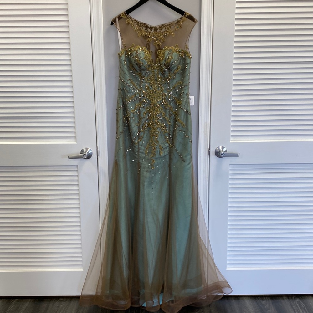 Floor length special occasion gown